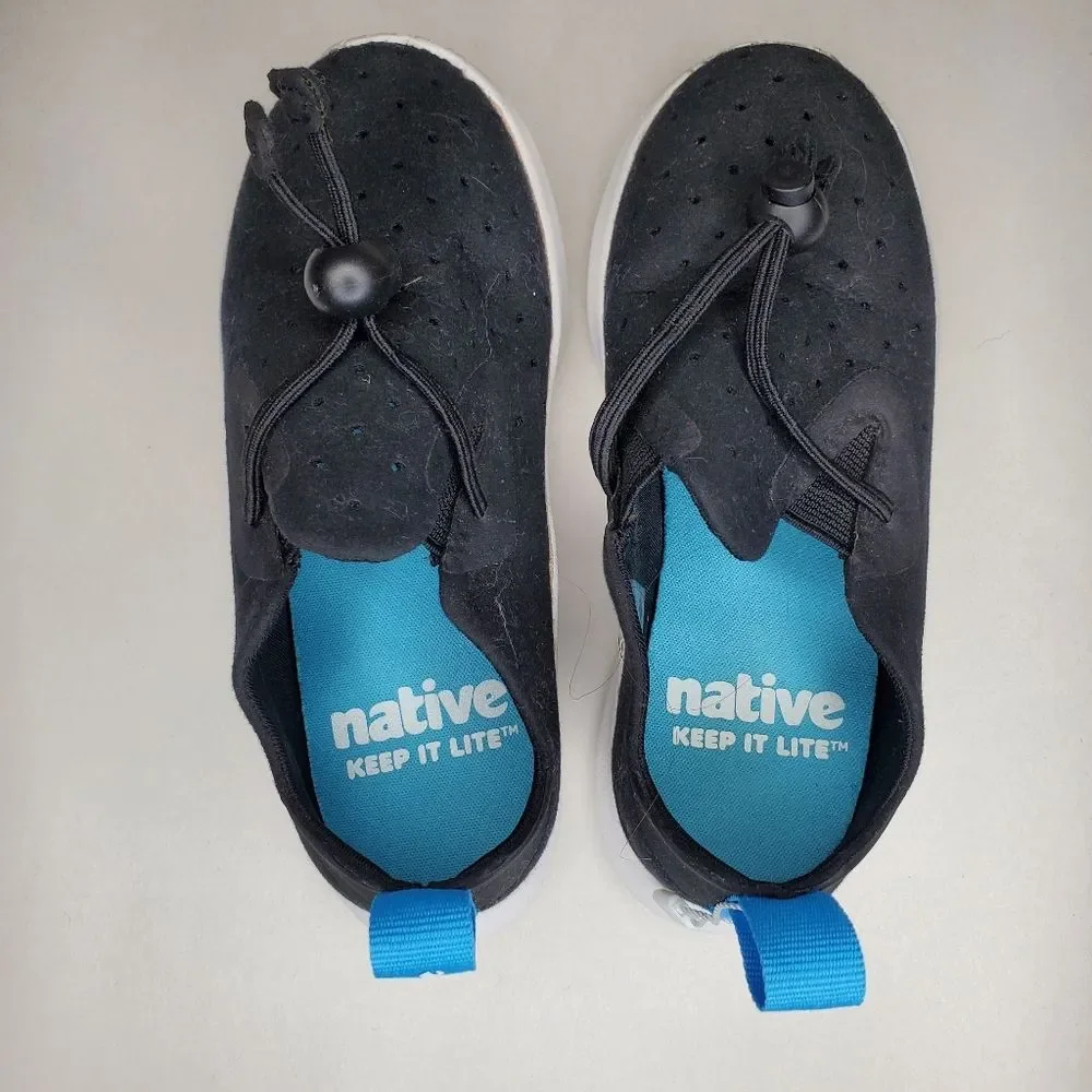 NWOT Native  Kids Navy Apollo Moc Sneakers Size 9.5